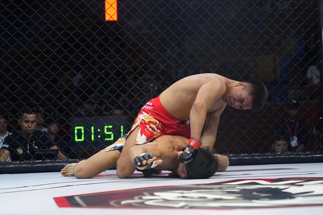 MMA Lion Championship 18: Võ sĩ HCĐ ASIAD 18 giành chiến thắng knock out đối thủ - Ảnh 2.