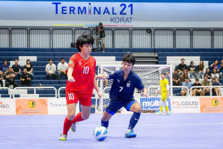 Tuyển futsal nữ Việt Nam tự tin hướng đến giải châu Á - Ảnh 1.