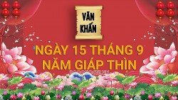 Văn khấn rằm tháng 9 Âm lịch năm Giáp Thìn, bài cúng rằm gia tiên và thổ công chuẩn nhất